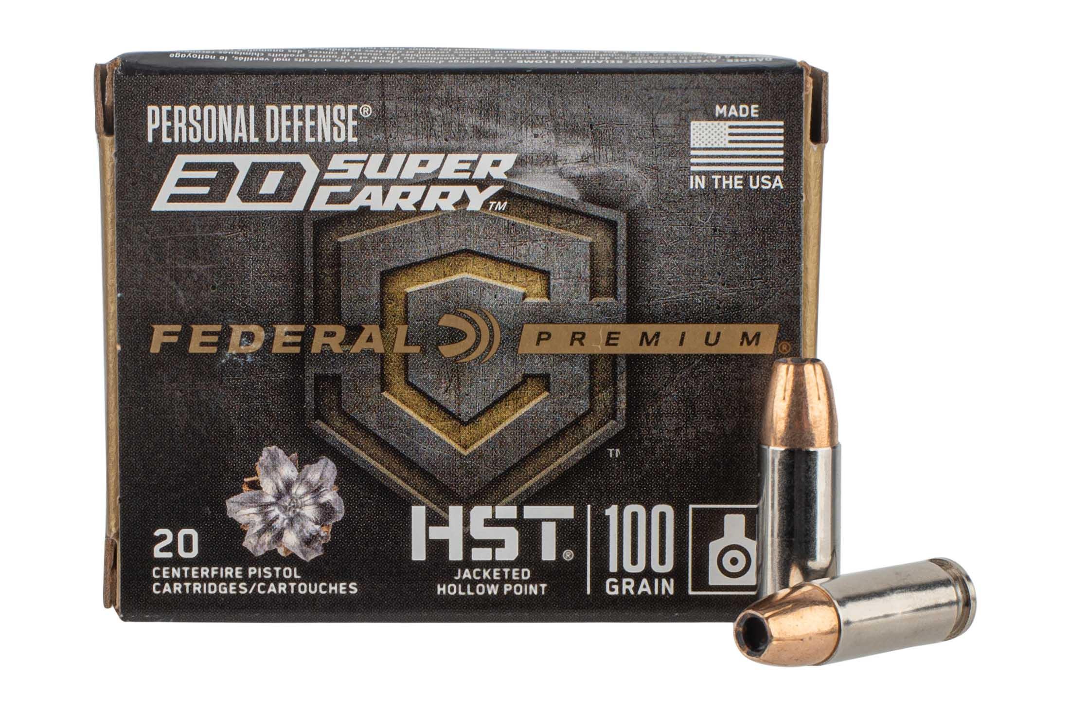Federal Premium Personal Defense 30 Super Cary 100gr HST - Box of 20
